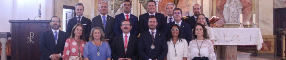 Toma de posesión del nuevo hermano mayor, Juan José Gómez