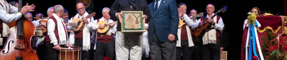 Antonio García Barbeito en el acto de Adviento.