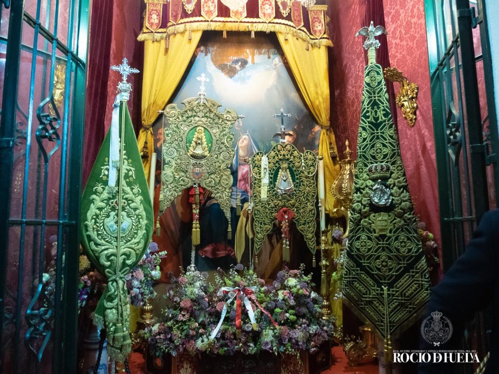 Simpecados de Huelva y Granada juntos en la Casa Hermandad del Rocío